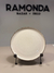 Plato postre cerámica x6 Ivory 19cm - comprar online