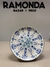 Plato playo Persian Blue 27cm X unidad en internet