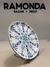 Plato playo Persian Blue 27cm X unidad - tienda online