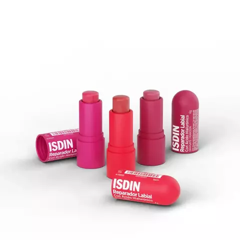 Reparador Labial Stick Color con Ácido Hialurónico x 4gr Isdin - comprar online