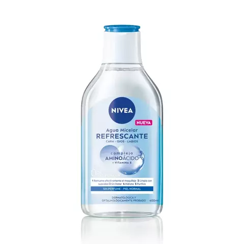 Agua Micelar 5 en 1 MicellAIR para Piel Normal x 400ml Nivea - comprar online