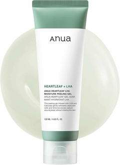 ANUA HEARTLEAF LHA MOISTURE PEELING GEL 120 ml | Gel Exfoliante Hidratante para Pieles Mixtas, Oleosas y Sensibles - comprar online