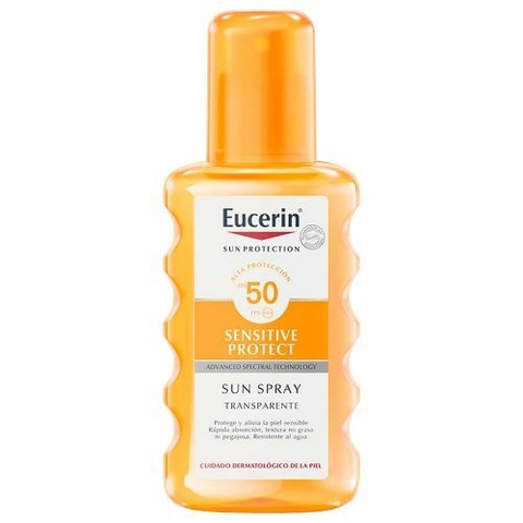 PROTECTOR SOLAR EUCERIN SPRAY TRANSPARENTE X 200 ML