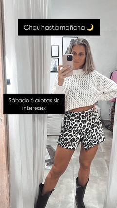 Short pollera print en internet