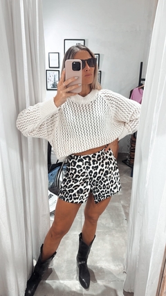 Short pollera print - comprar online