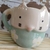 Tazón de gatito "Flores" - tienda online