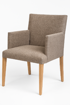 Silla Vestida Alta con apoyabrazos - comprar online