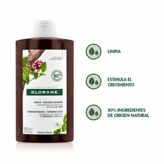 Klorane Shampoo Quinina Anti Caida Fuerza Y Vitalidad 400ml - comprar online