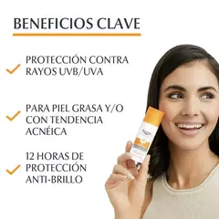 Protector solar Eucerin Oil Control Sun Gel Toque Seco FPS 50+ para piel grasa x 50 ml - comprar online