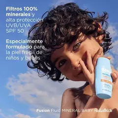 Isdin Fotoprotector Fusion Fluid Mineral Baby Spf 50 X 50ml - comprar online