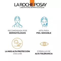 Protector Solar La Roche-Posay Anthelios Uv Mune Fluido Invisible FPS50 x50ml en internet