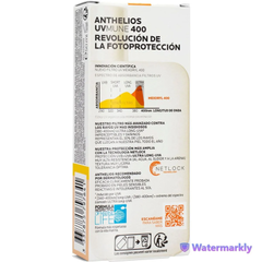 Protector Solar La Roche-posay Anthelios uv mune fluido color fps50 x5 en internet