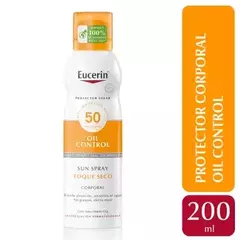 Protector solar corporal Eucerin Spray Toque Seco FPS 50 x200ml