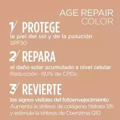 Protector Solar Isdin Foto Ultra Age Repair +50 Color x50ml - tienda online