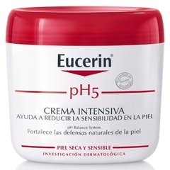 Crema Ph5 Intensiva Corporal Eucerin para Piel Seca y Sensible x450ml