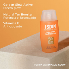 Fotoprotector Isdin Fusion Water Magic Glow Fps30 Protección Solar Facial X 50ml en internet