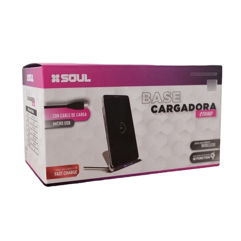 BASE CARGA INALAMBRICA SEND SW01