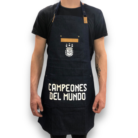 DELANTAL DE COCINA CAMPEONES DEL MUNDO
