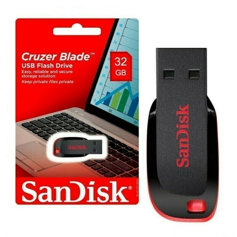 PEN DRIVE CRUZER BLADE 16GB SANDISK
