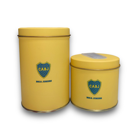 BOCA SET LATAS AMARILLO (ESCUDO COLOR)