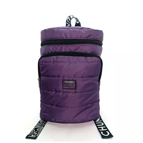 MOCHILA MATERA ROMA MATELASSE CHUNA VIOLETA