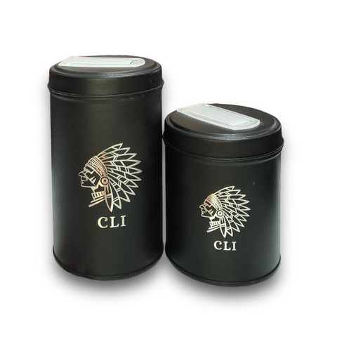 LOS INDIOS SET LATAS NEGRO