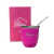 MATE CHUNA ROSA ACERO INOXIDABLE 200ML - comprar online