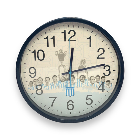 RELOJ DE PARED RACING