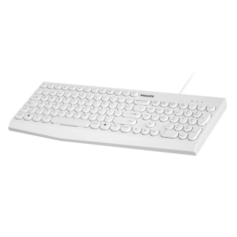 TECLADO PHILIPLS K313 BLANCO