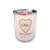 MATE ACERO VASO GRABADO BLANCO BOCA