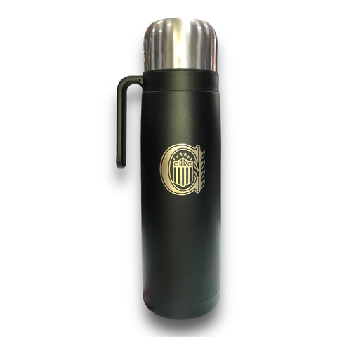 TERMO ROSARIO CENTRAL 1L MM NEGRO