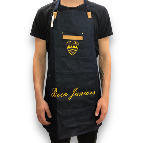 DELANTAL DE COCINA BOCA JUNIOR