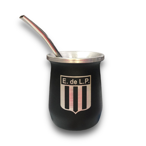 MATE ALUMINIO ESTUDIANTES NEGRO