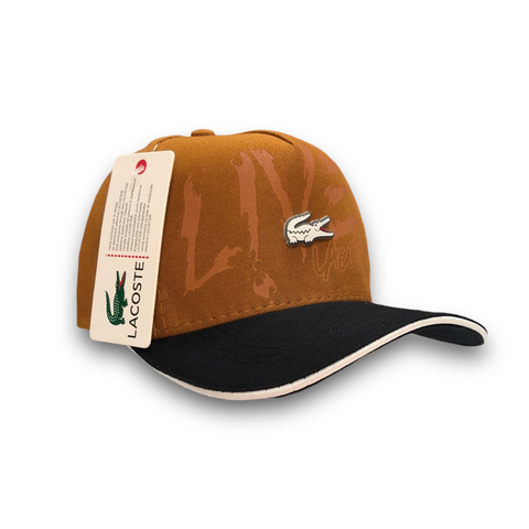 GORRA LACOSTE MARRON