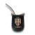 MATE ALUMINIO GRABADO NEGRO BANDFIELD
