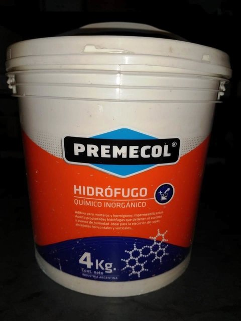 Hidrofugo PREMECOL x 4 kilos