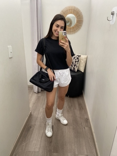 Bolsa tira colo preta Obbia - comprar online