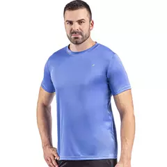 Camisa t-shirt esportiva básica azul hortência Poker na internet