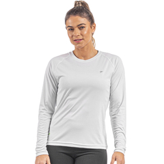 Camiseta fator de proteção UV poliéster branco Poker na internet