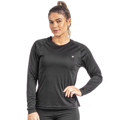 Camiseta fator de proteção UV poliéster preto Poker na internet