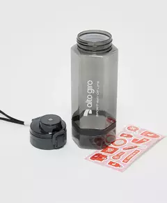 Garrafa sport way of life cinza Alto Giro