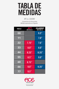Trucks de Skate ACE AF1-44 Polished - Quiron Skate Shop