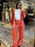 Kimono Paisley Vermelho na internet