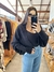 Imagem do Manguito Fio Mousse Preto