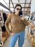 Blusa de Tricô Tramas Caramelo na internet