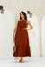 Vestido Longo Flor - comprar online