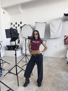 WIDE LEG BLACK - Las Lunas