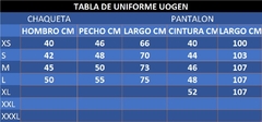 UOGEN GENDARMERIA CHAQUETA+PANTALON
