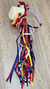Tiara com chapéu e tassel de fitas na internet