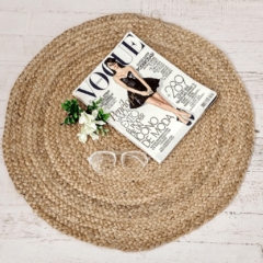 alfombra de yute redonda - comprar online